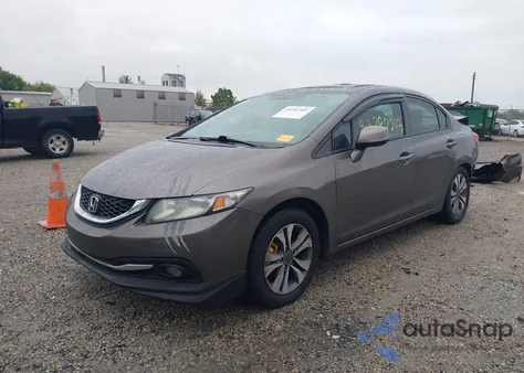 2013 Honda Civic Ex z USA, uszkodzony, nr VIN 2HGFB2F89DH543007